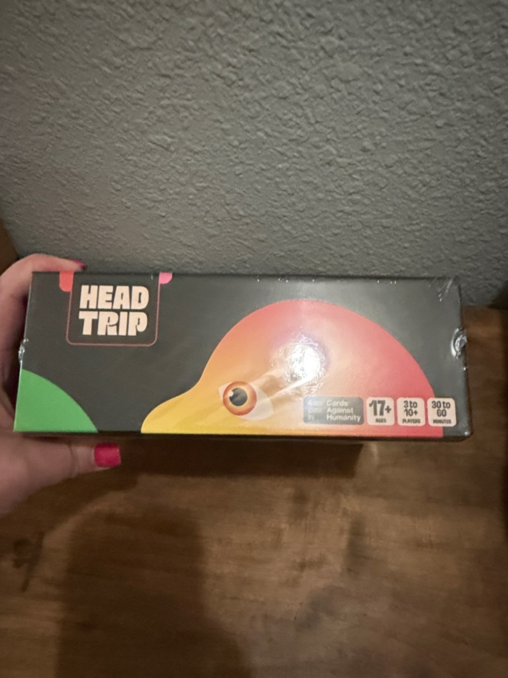 Head Trip Board Game by Cards Against Humanity - Pink & Green NEW - Picture 3 of 3